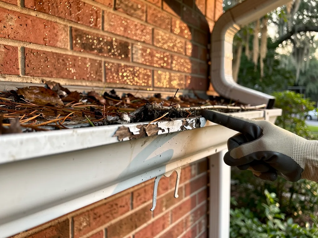 Common warning signs in Gainesville gutters